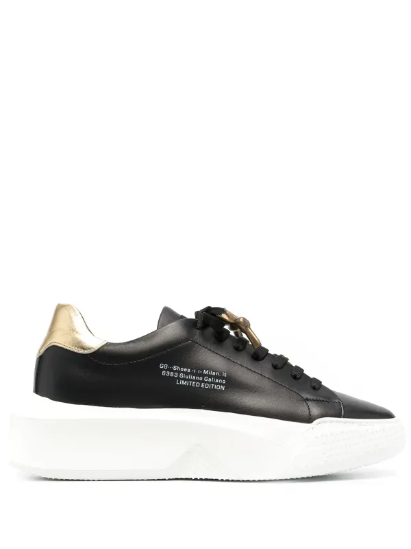 Giuliano Galiano Nemesis low-top – Black (NEMESIS2NAPPABLACKGOLD)