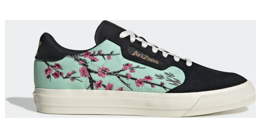 Adidas AriZona x Continental Vulc ‘Green Tea With Ginseng And Honey’ Core Black/Core Black (FV2701)
