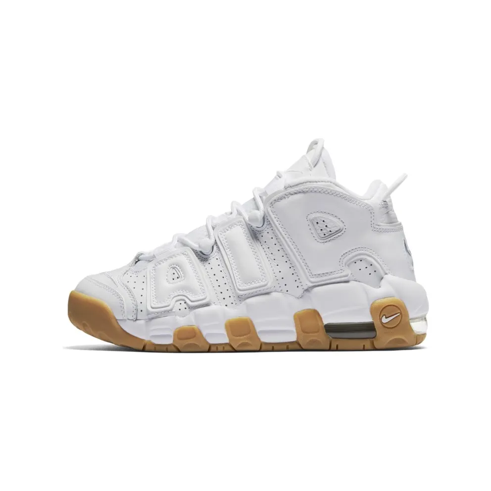 Nike Air More Uptempo White Gum (GS) White/White-Bamboo-Gum Light Brown (415082-101)