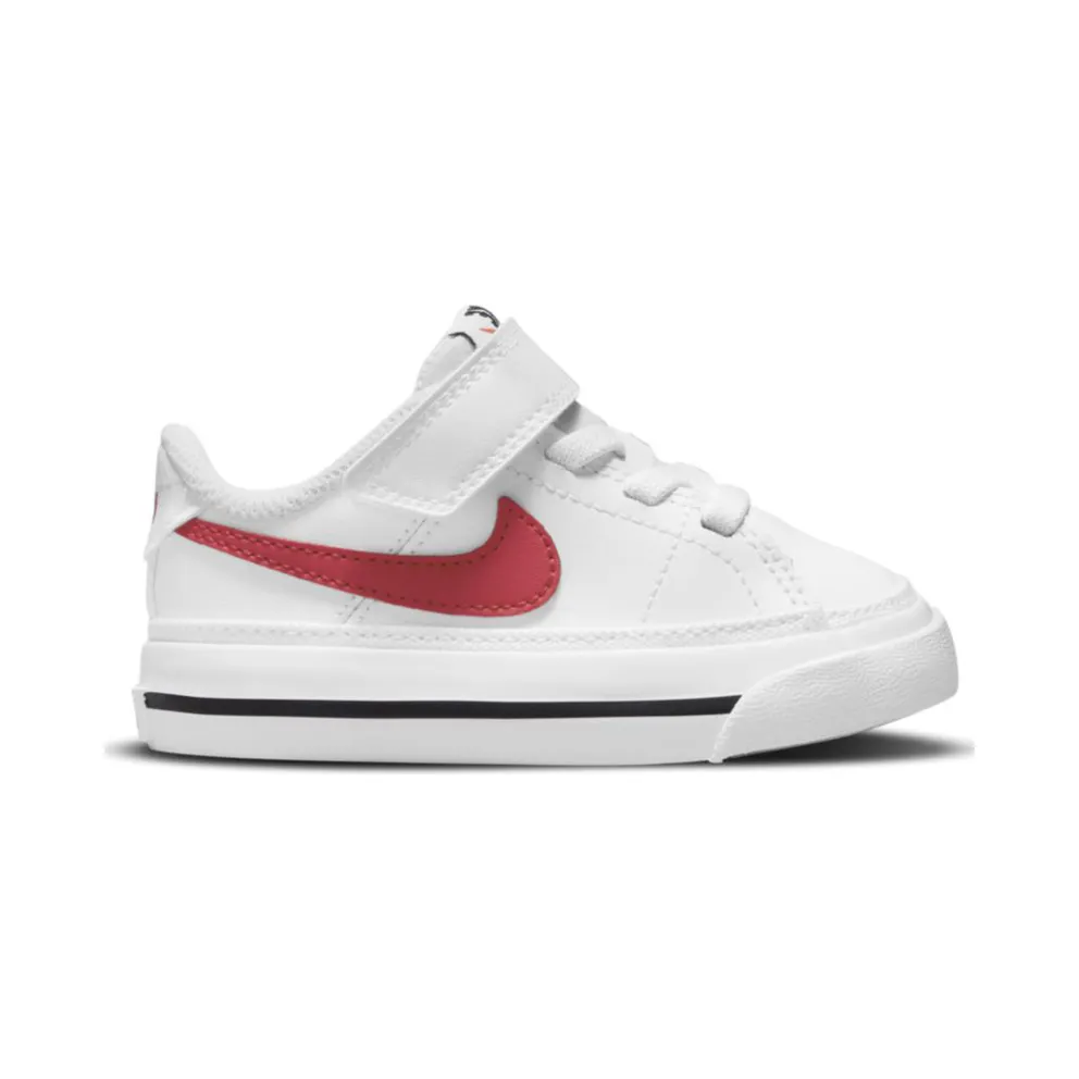 Nike Court Legacy White University Red (TD) (DA5382-105)