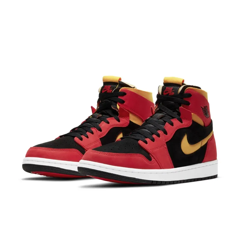Jordan 1 High Zoom Air CMFT Black Chile Red Black/Chile Red (CT0978-006)