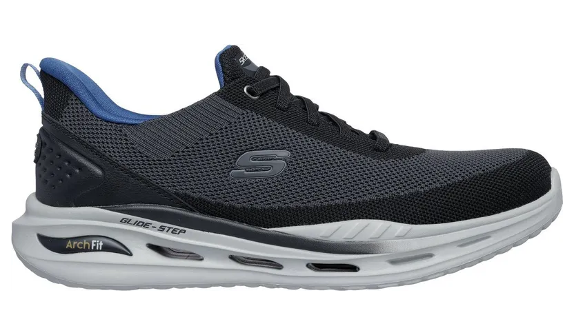 Skechers Slip-ins Relaxed Fit: Arch Fit Orvan – Kincade – Zwart – “Zwart” (210994 BLK)