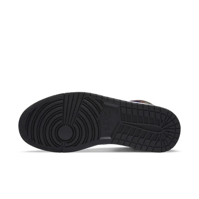 Jordan 1 Mid SE Black White Multi-Color (W) Black/White-Multi-Color (DB5454-001)