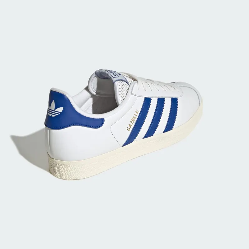 Adidas Gazelle Core White / Royal Blue / Cream White (JH5398)