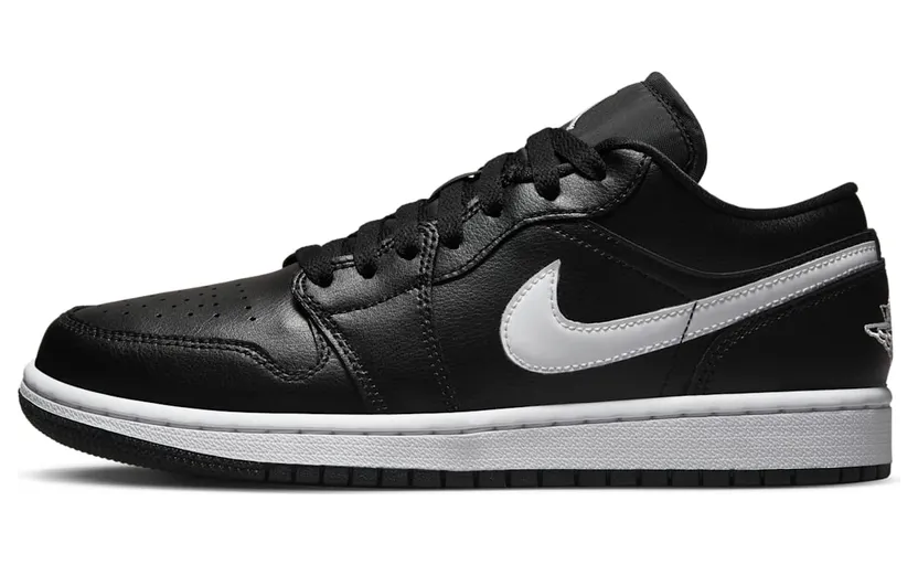 Air Jordan 1 Low Wmns Black & “Black / White” (DV0990-001)