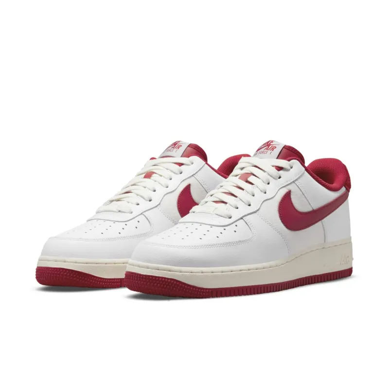 Nike Air Force 1 Low ’07 White Gym Red (2021) (DO5220-161)
