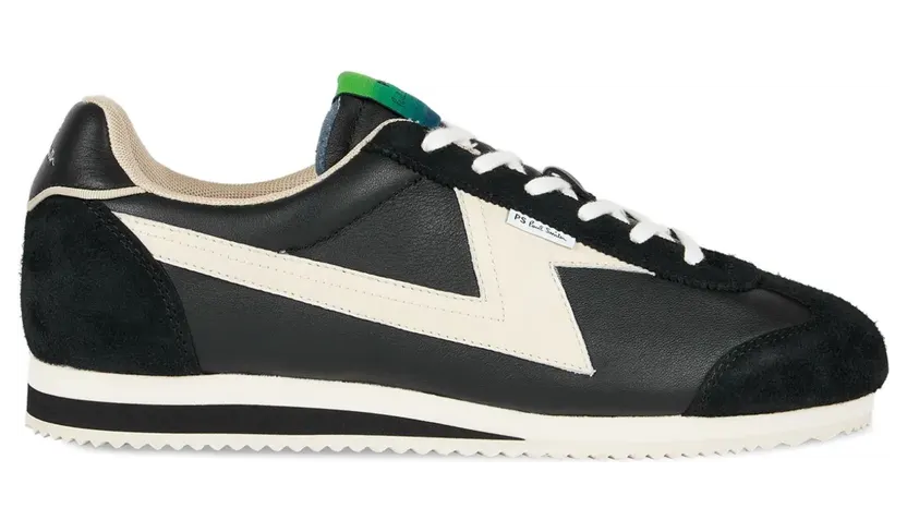 PS Paul Smith Atalanta leren with vlakken – Black (M2SALA02TLEA)