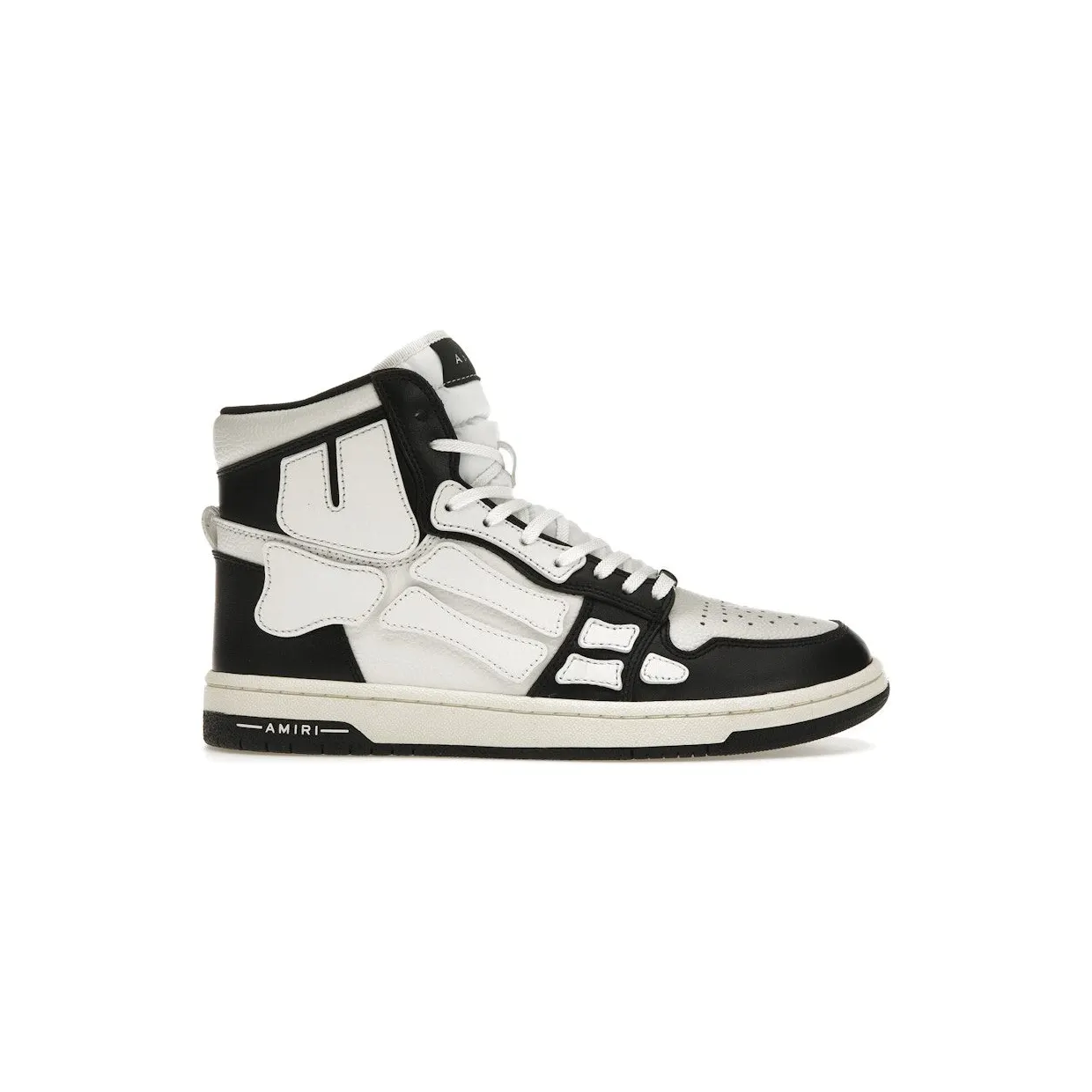 AMIRI Skel High Tops Black White (PXMFS001-004)