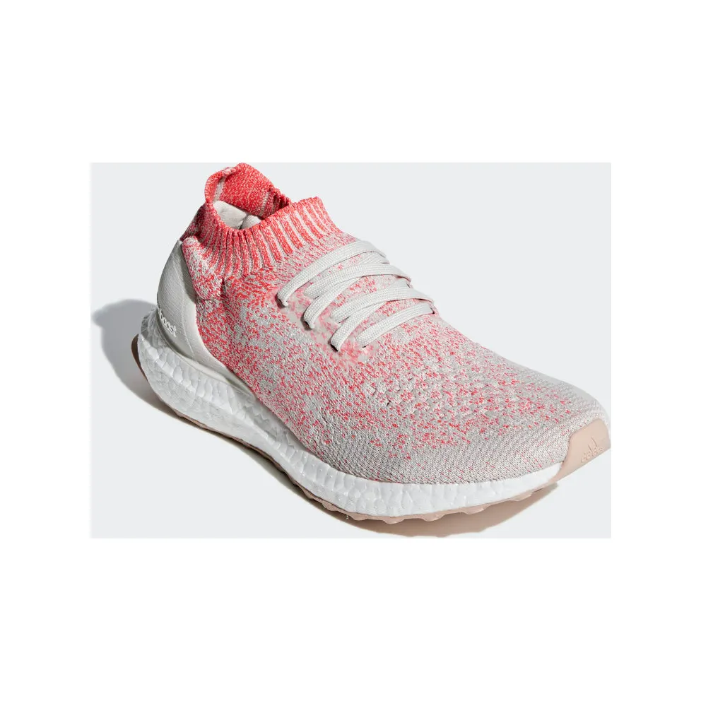 Adidas UltraBoost Uncaged ‘Raw White Shock Red’ Raw White/Raw White/Shock Red (B75863)