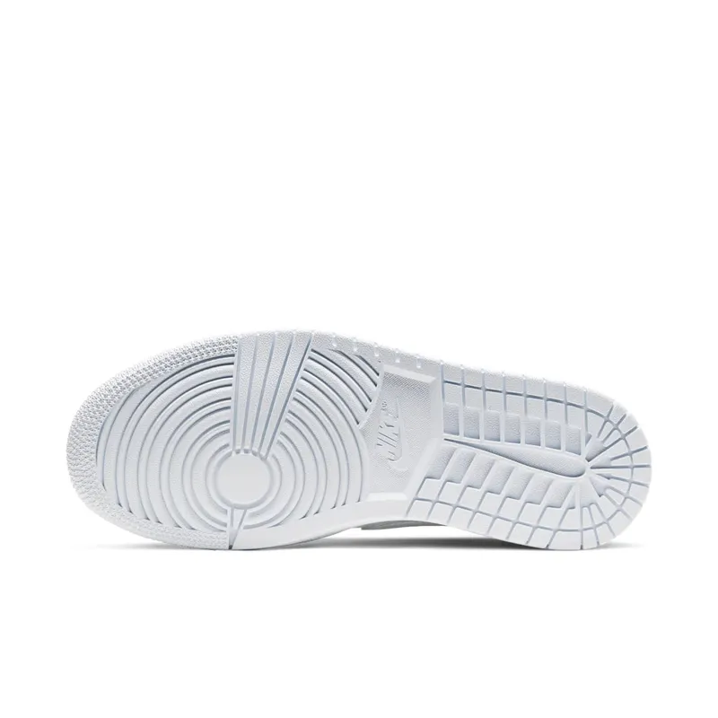 Jordan 1 Mid White Snakeskin (W) White/White-White (BQ6472-110)