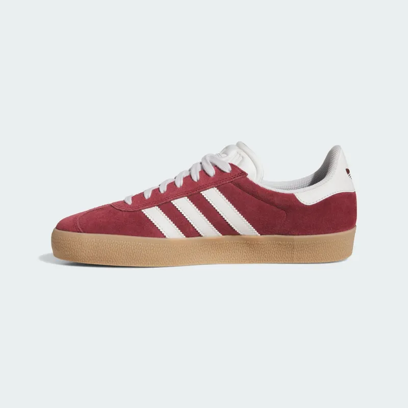 Adidas Gazelle ADV Shadow Red / Crystal White / Gold Metallic (JR2000)