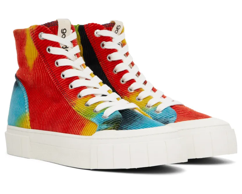 Good News Multicolor Corduroy Juice Sneakers (GNJUIC017) (4)