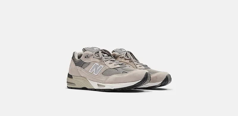 New Balance 991 Kith Grey Grey/White (M991GL)