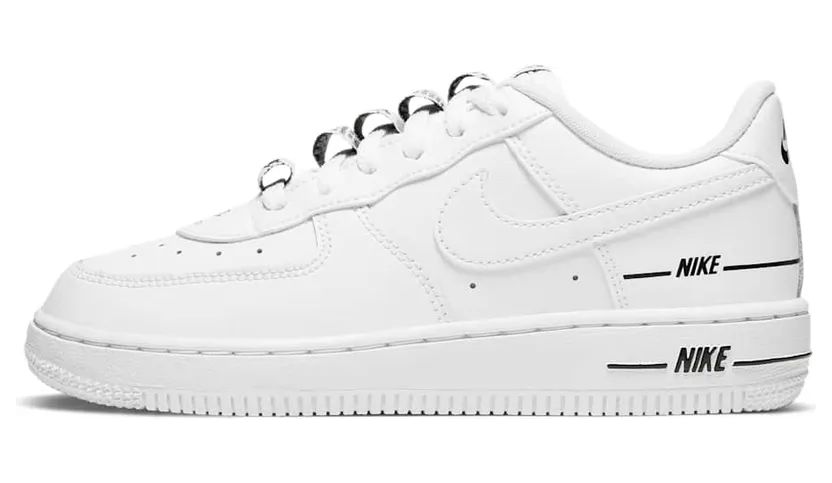 Nike Air Force 1 LV8 3 (PS) “White black Air Force ps” (CJ4113-100)