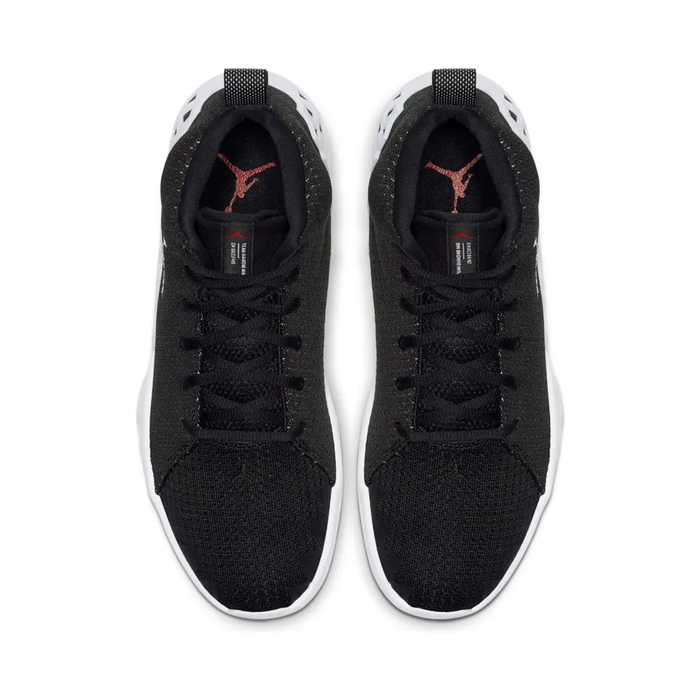 Jordan Jumpman Diamond Mid Black White Black/Metallic Silver-White (CI1204-001)