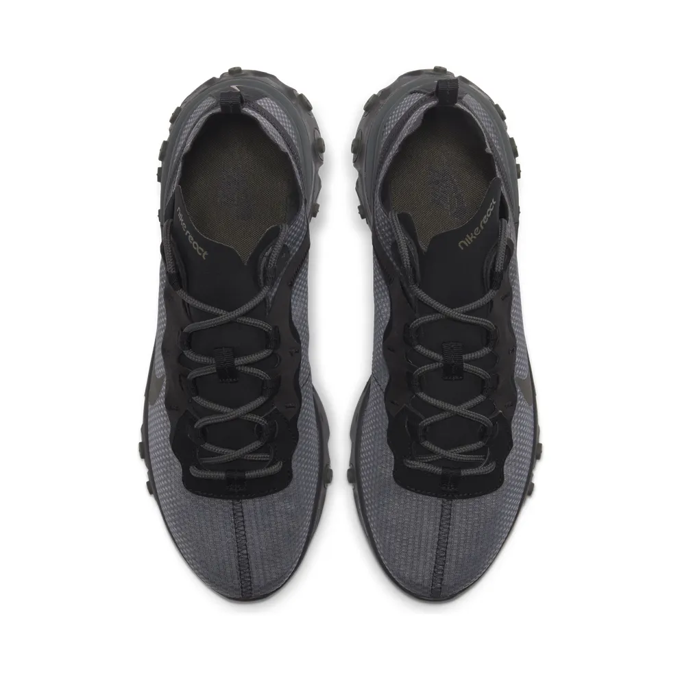 Nike React Element 55 “Black / Medium Olive / Sequoia” (BQ6166-010)