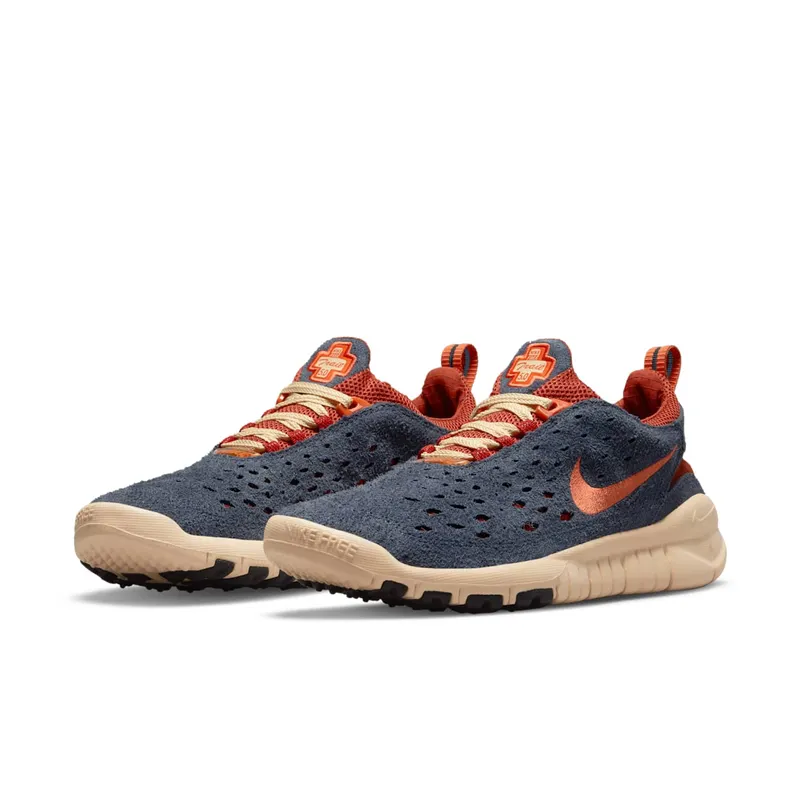 Nike Free Run Trail Thunder Blue – “Thunder Blue / Orange-cinnabar-canvas” (CW5814-400)