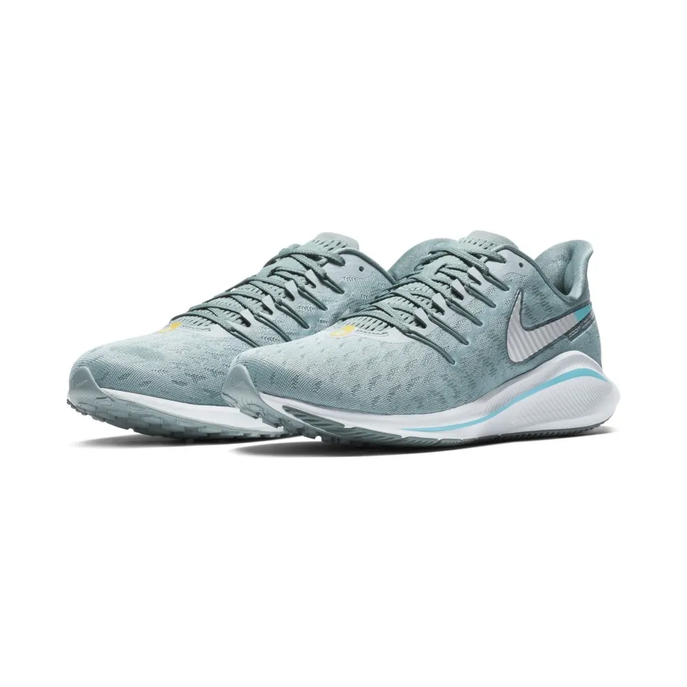 Nike Air Zoom Vomero 14 Aviator Grey Aviator Grey Blue Fury Hasta Pure Platinum (AH7857-002)