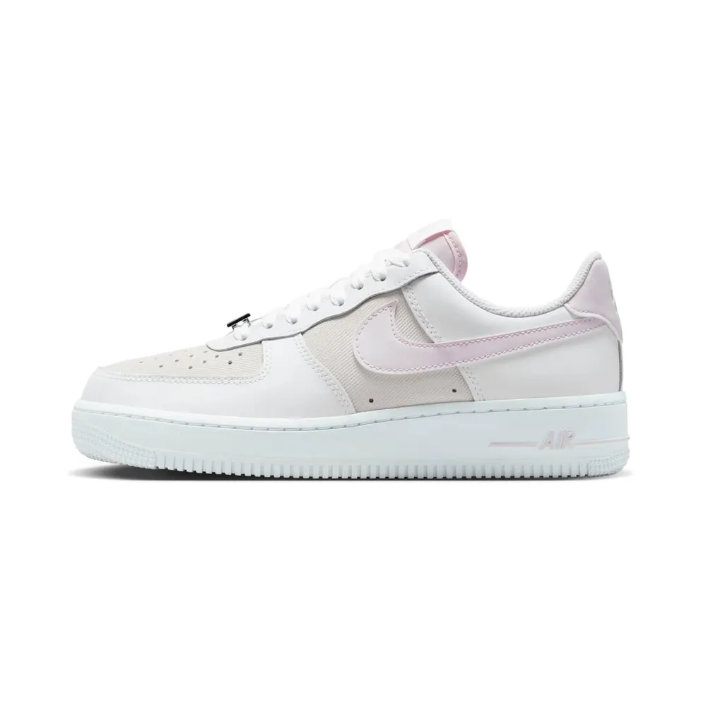 Nike Air Force 1 white/bleached lilac metallic silver (IV4721-100)