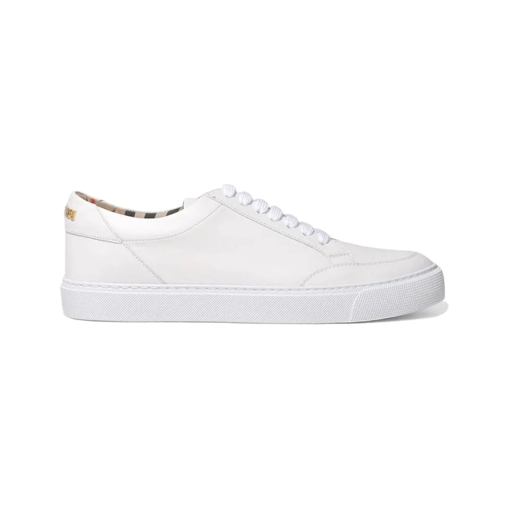 Burberry Logo Detail Low-top Sneaker White Beige (8043210)