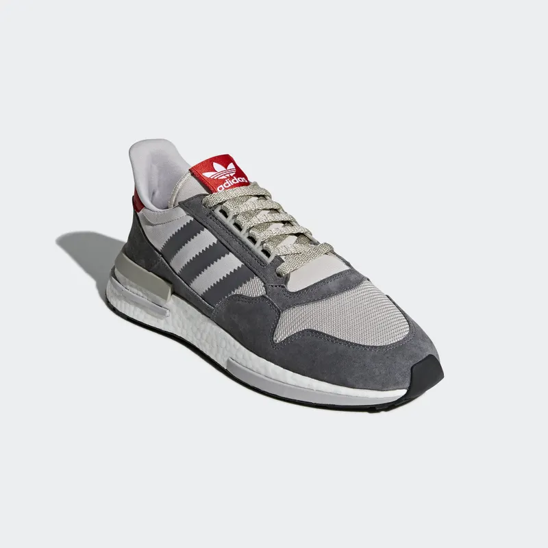adidas ZX 500 RM Grey Four Scarlet Grey Four/Footwear White/Scarlet (B42204)