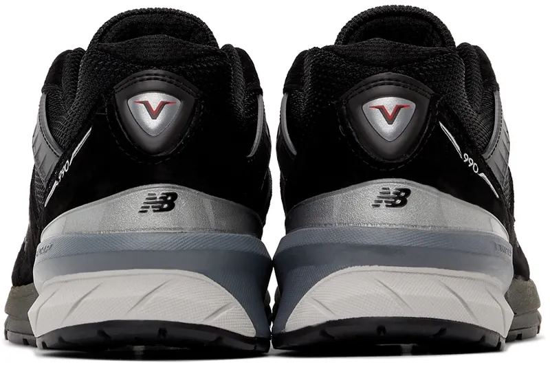 New Balance 990 v5 Black Black/Silver (M990BK5)