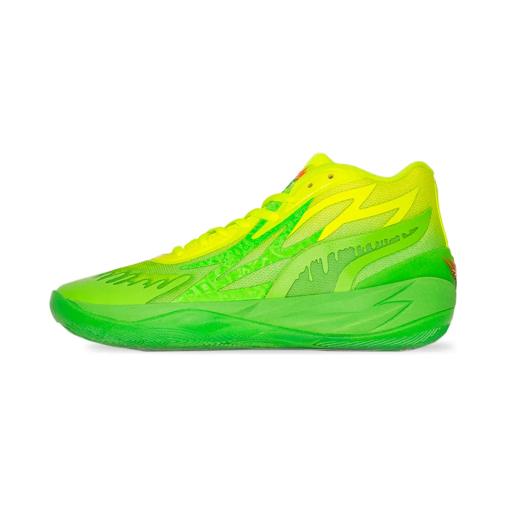 Puma x NICKELODEON SLIME™ MB.02 Basketball Shoes Green (377584-01)