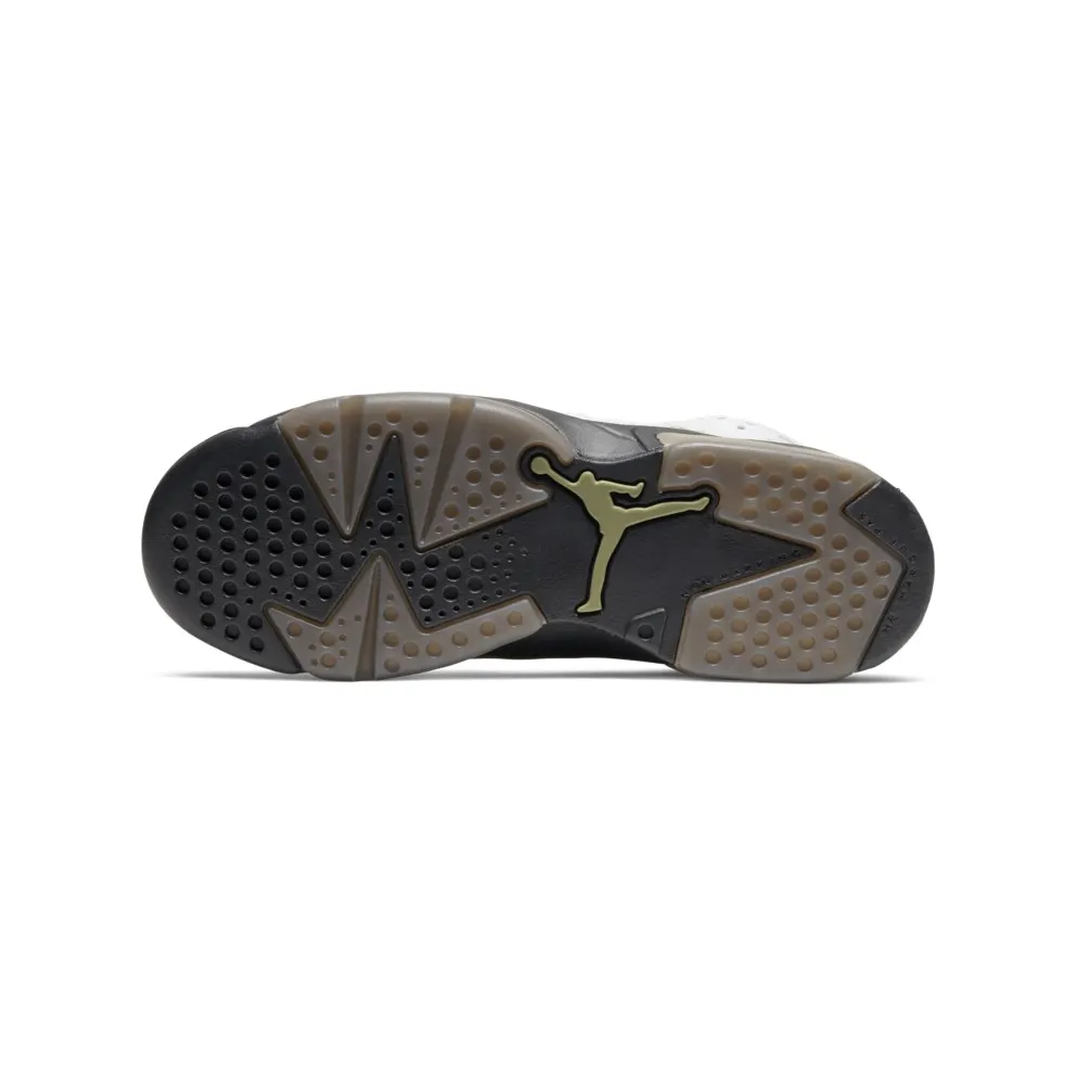 Jordan 6 Retro Alligator (GS) Neutral Grey/Black-White (384665-110)