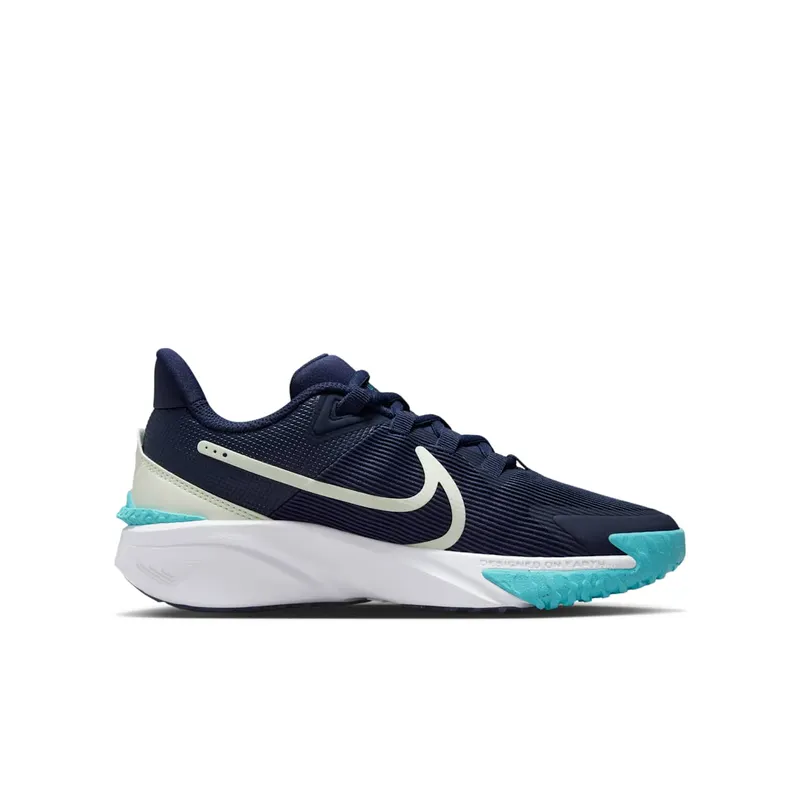 Nike Star Runner 4 Midnight Navy Dusty Cactus White Volt Tint (DX7615-409)
