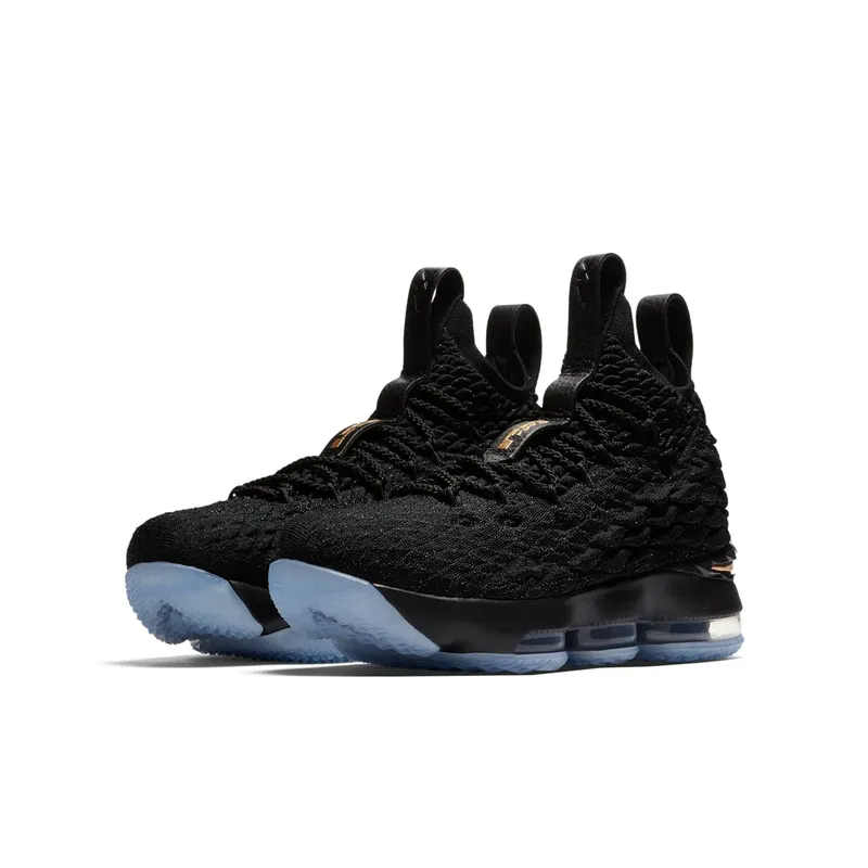 Nike LeBron 15 Black Metallic Gold (922811-006)