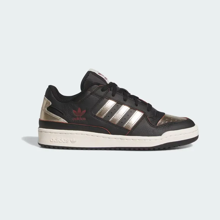 adidas Forum Low Cl “Core Black / Cyber Metallic / Off White” (JI3270)