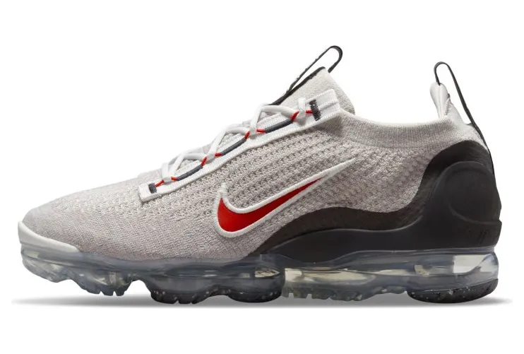 Nike Air VaporMax 2021 FK Light Bone University Red (DH4085-003)