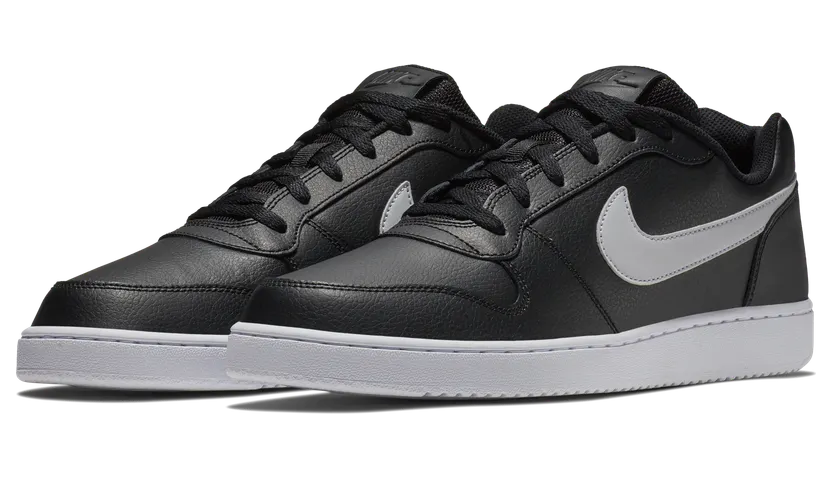 Nike Ebernon Low ‘Black’ Black/White (AQ1775-002)