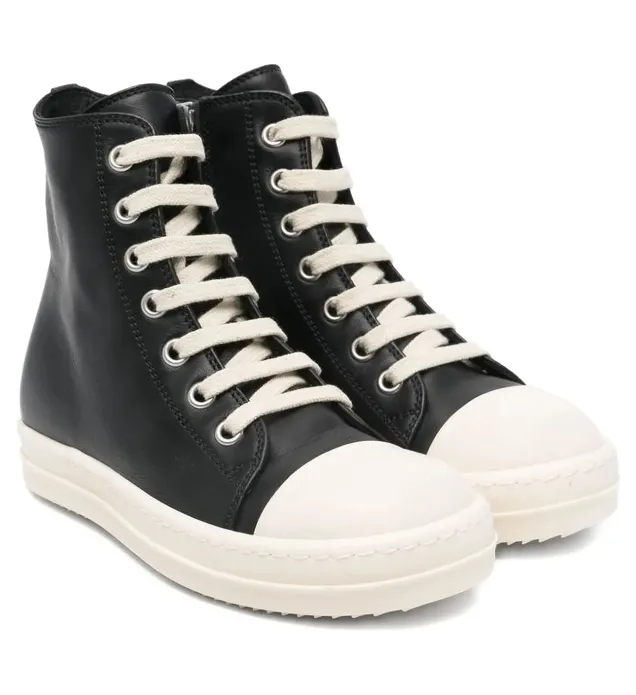 Rick Owens Lace-up “Black” (BG01F3895 LMU 911)