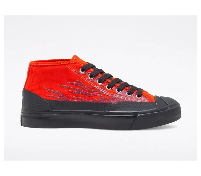 Converse ASAP Nast x Jack Purcell Mid ‘Red Flames’ (167378C)