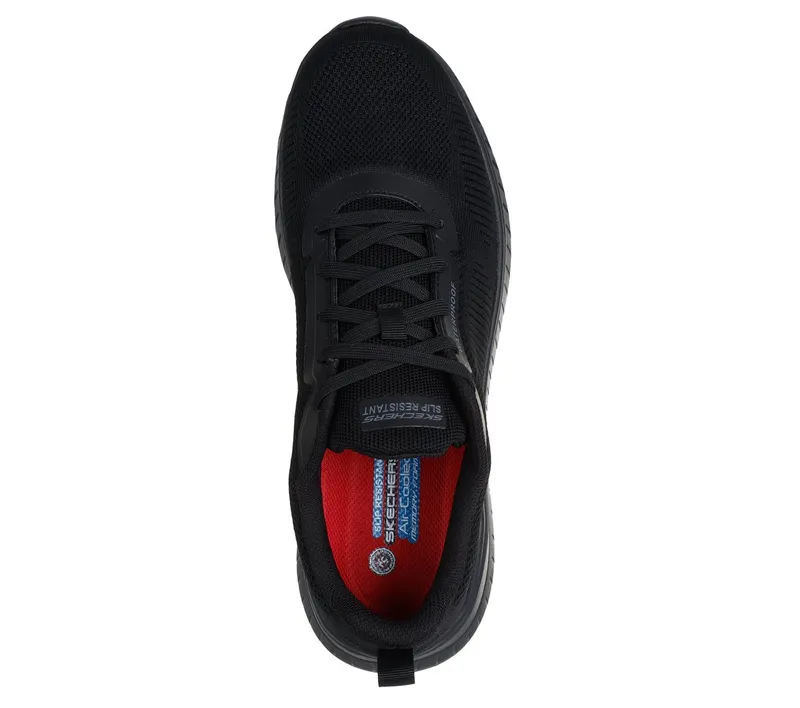 Skechers Work Waterproof Slip-Resistant: Squad Chaos Sneaker Black