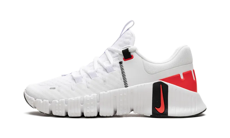 Nike Free Metcon 5 “White Bright Crimson” (DV3949-100)