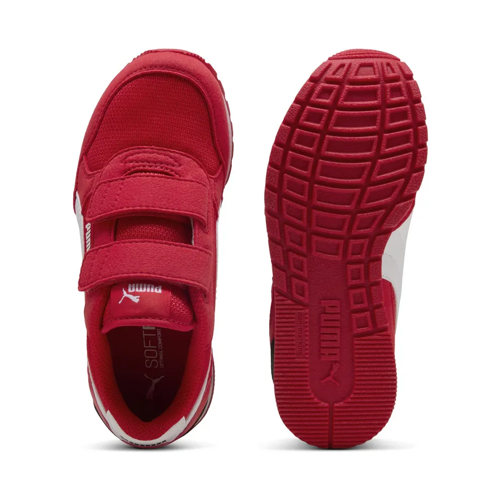 Puma ST Runner v4 mesh “For All Time Red / Puma White / Puma Black” (399877_17)