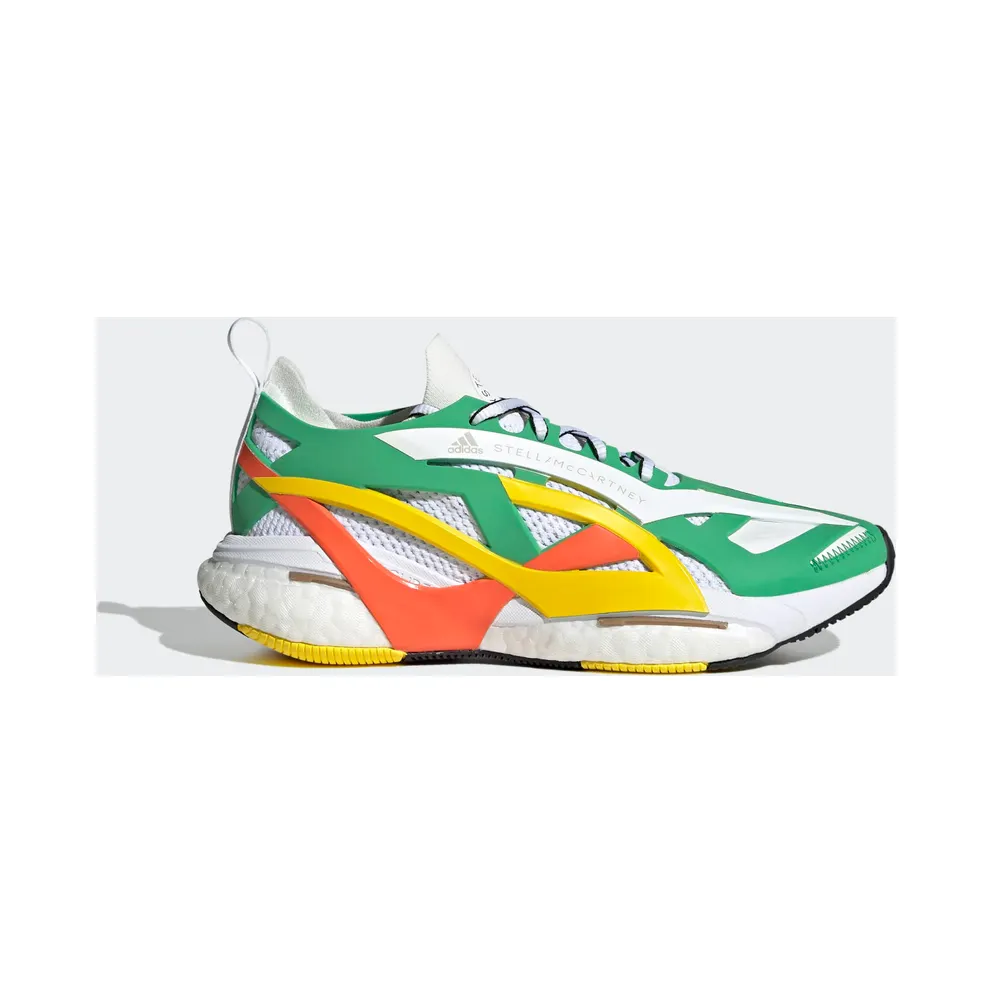 adidas adidas by Stella McCartney Solarglide Running Green / Cloud White / Semi Impact Orange (GX9860)