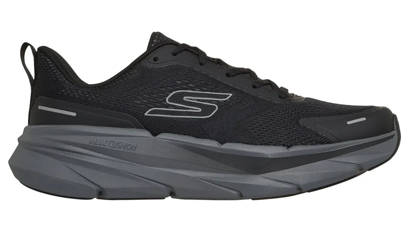 Skechers Max Cushioning Premier 3 Sneaker Zwart/Houtskool
