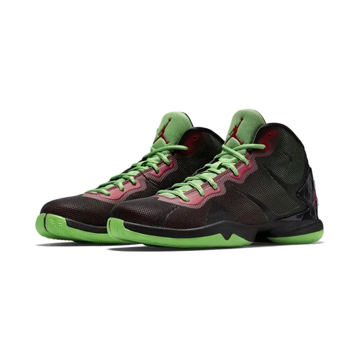 Jordan Super.Fly 4 Black/Gym Red-Green Pls-Infrared 23 (768929-006)
