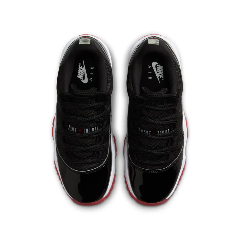 Jordan 11 Retro Low GS “Bred (2025)” (FV5121-006)