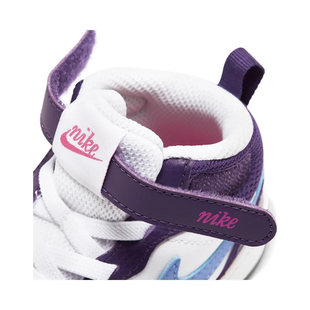 Nike Court Borough Mid 2 White Eggplant Royal Pulse (CD7784-106)