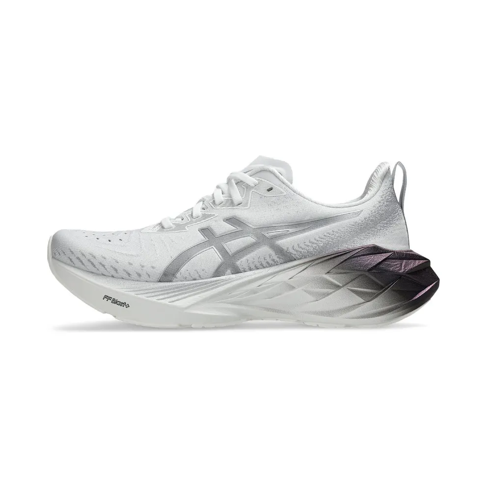 ASICS Novablast 4 Platinum Real White Pure Silver (1012B722-100)