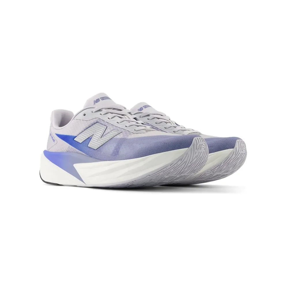 New Balance FuelCell Rebel v5 Pearl Grey Dusk Shower Blue Bird (MFCX9HM)