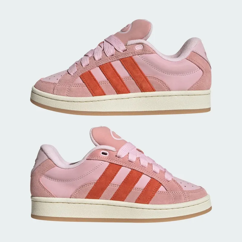 Adidas Campus 00s Beta Clear Pink / Cream White / Preloved Red (JH5607)