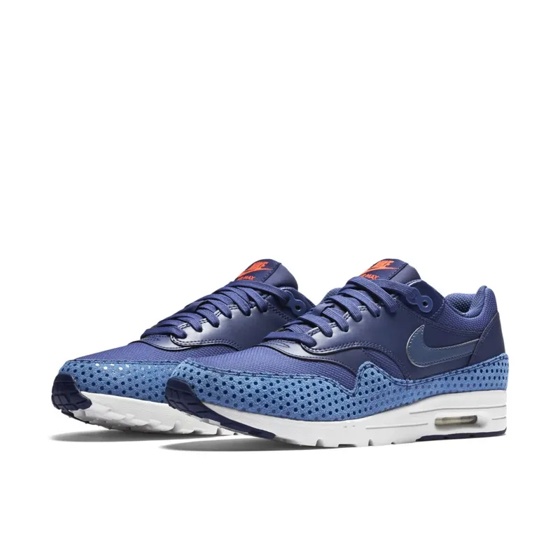 Nike  Air Max 1 Ultra Essential Dark Purple Dst Ocn Fog-Lyl Bl-Bright (W) Dark Purple Dst/Ocn Fog-Lyl Bl-Bright (704993-500)