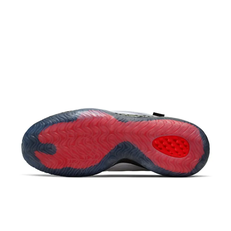 Nike KD Trey 5 VII White Bright Crimson Black White/Wolf Grey-Bright Crimson-Black (AT1200-100)