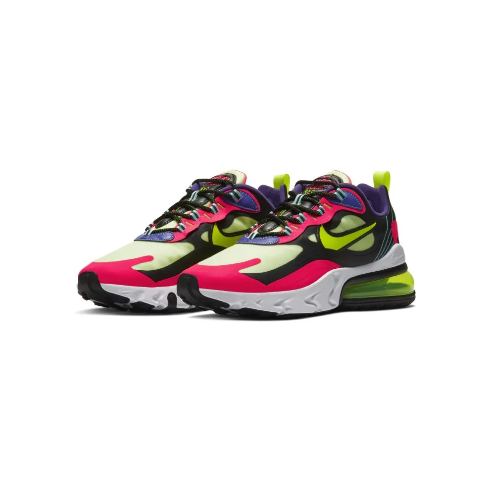 Nike Air Max 270 React Parachute Black/Pink-Green-Purple (CU4705-001)