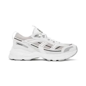 Axel Arigato White and Grey Marathon R-Trail Sneakers (33053)